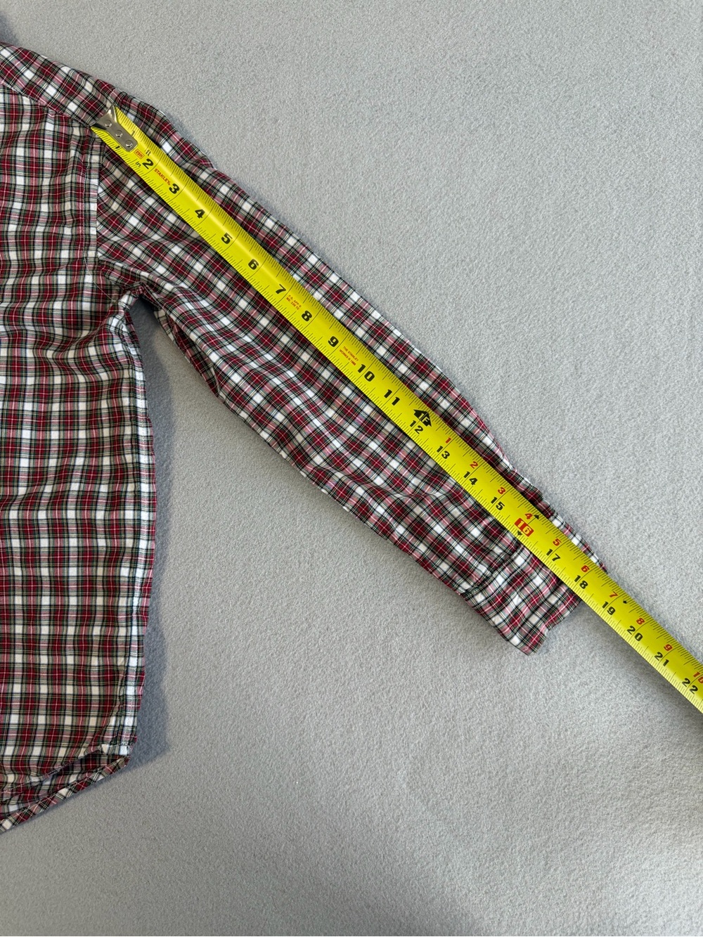 Polo Ralph Lauren Boys Multicolor Plaid Button-Down Shirt S/P 8 Long Sleeve - Picture 9 of 9